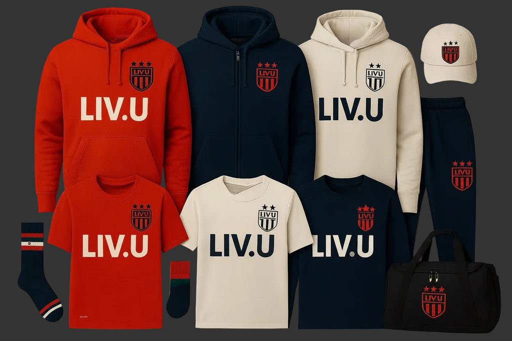 LIV.U World Cup Hoodie (American Edition) in Red