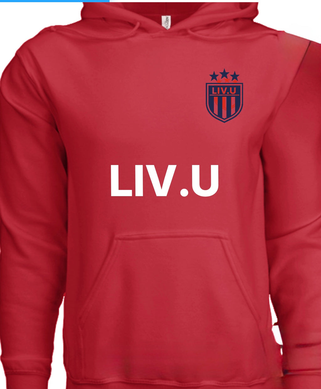 LIV.U World Cup Hoodie (American Edition) in Red